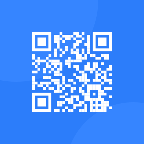 A QR code to visit the frontend mentor pagr